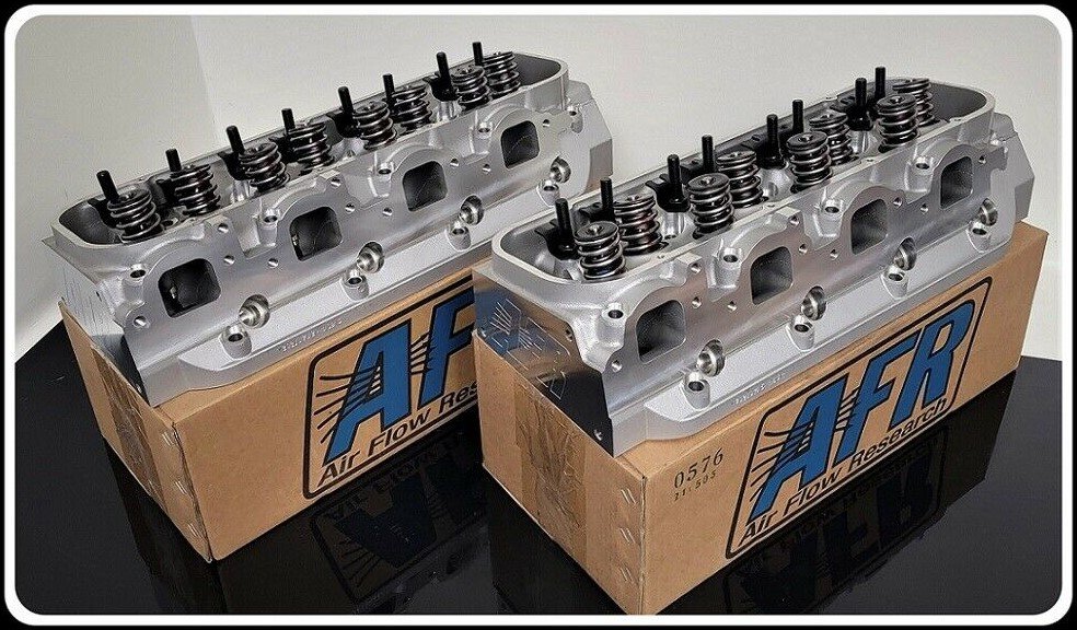 BBC CHEVY 496-572 AFR ENFORCER 335cc ALUMINUM HEADS ASSEMBLED 274-BBC-ENFORCER