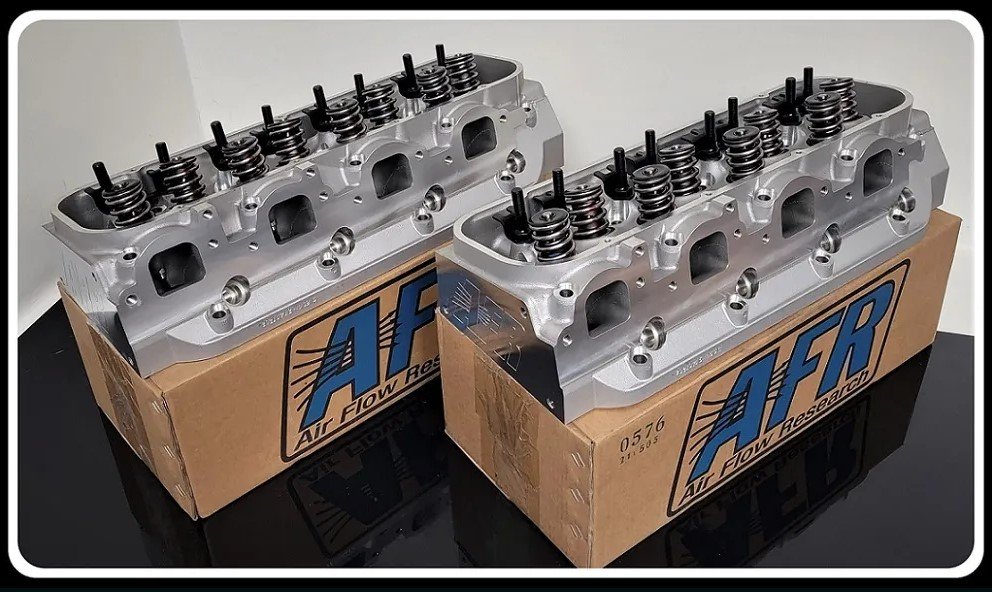 BBC CHEVY 496-572 AFR ENFORCER 335cc ALUMINUM HEADS ASSEMBLED BBC-AFR-272