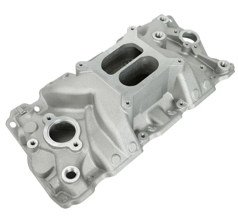 SBC Chevy Qualifier 1957-95 Dual Plane Intake Satin PC22021