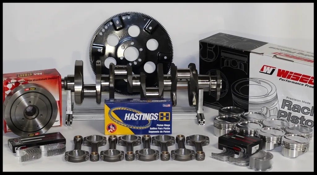 BBC Chevy 632ci Assembly - Manley 4340  Wiseco -7.5cc  4.600" x 4.750" stroke