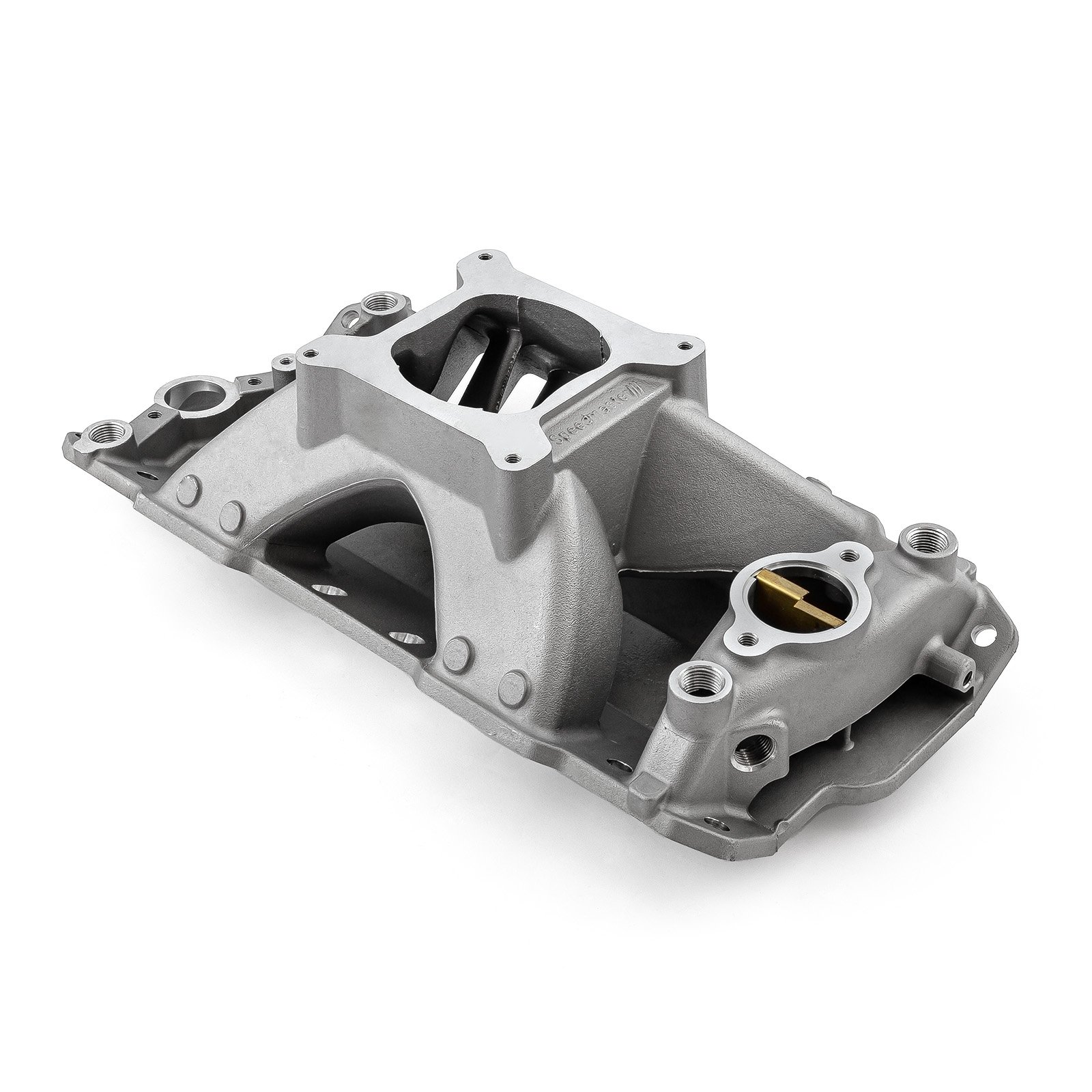 SBC - "HURRICANE" Hi-Rise Single Plane Intake Manifold - Satin