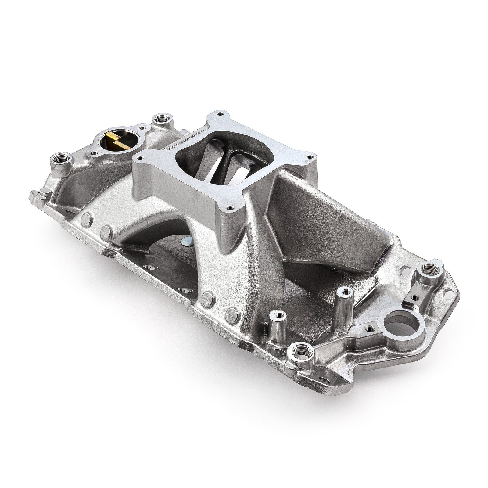 SBC - Hi-Rise Single-Plane Intake Manifold - Polished