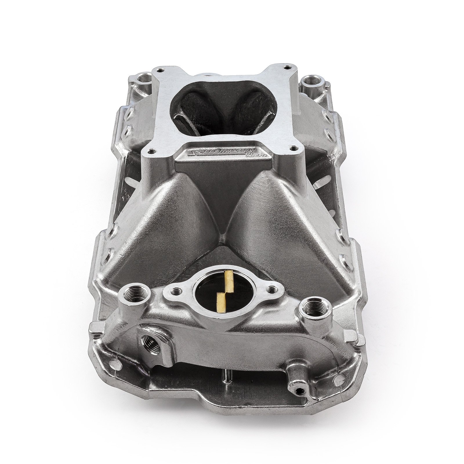 SBC - Hi-Rise Single-Plane Intake Manifold - Polished