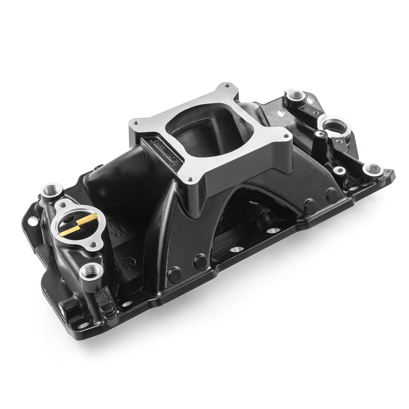 SBC - Hi-Rise Single Plane Intake Manifold - Black