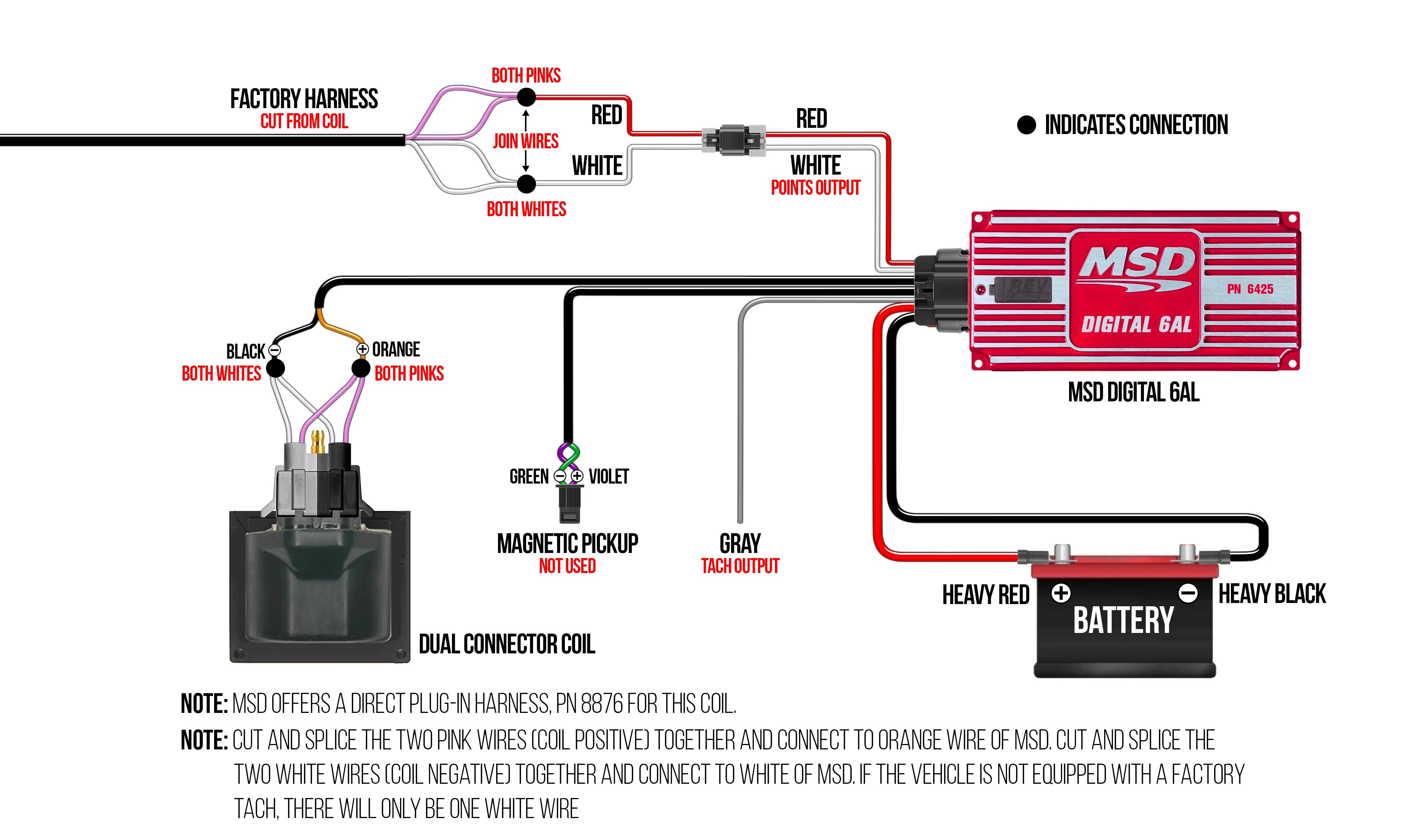 MSD DIGITAL 6AL Capacitive Discharge (CDI) UNIT