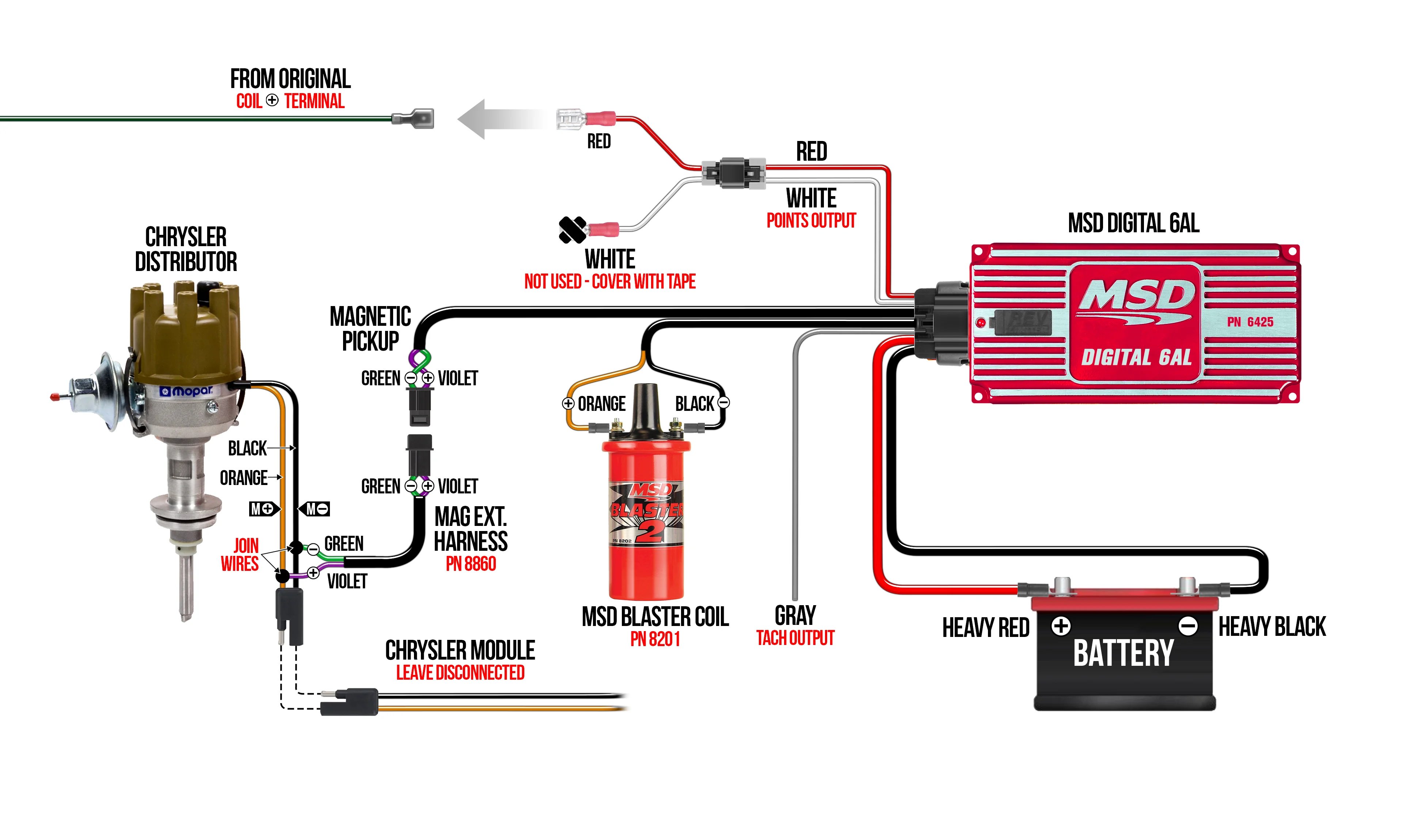 MSD DIGITAL 6AL Capacitive Discharge (CDI) UNIT