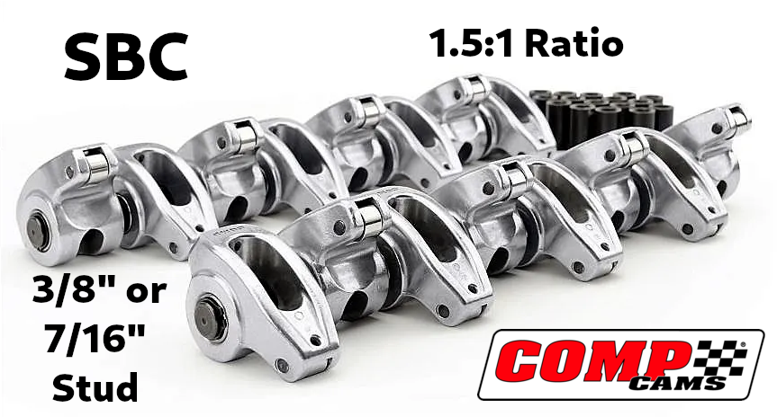 SBC - COMP Cams High Energy Aluminum Rockers - 1.5 Ratio