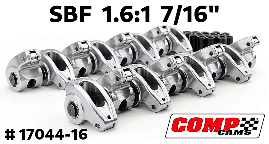 SBF / AMC - Comp Cams High Energy - 1.6 Ratio 7/16" Roller Rockers