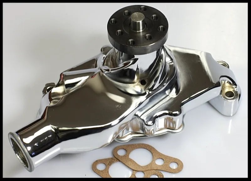 BBC - Short Chrome Aluminum Water Pump