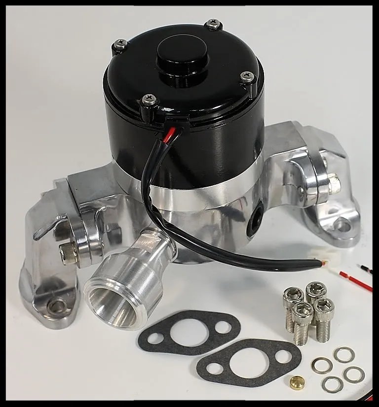 SBC - Elite Series Ultra Flow - Electric Water Pump - Polish Finish