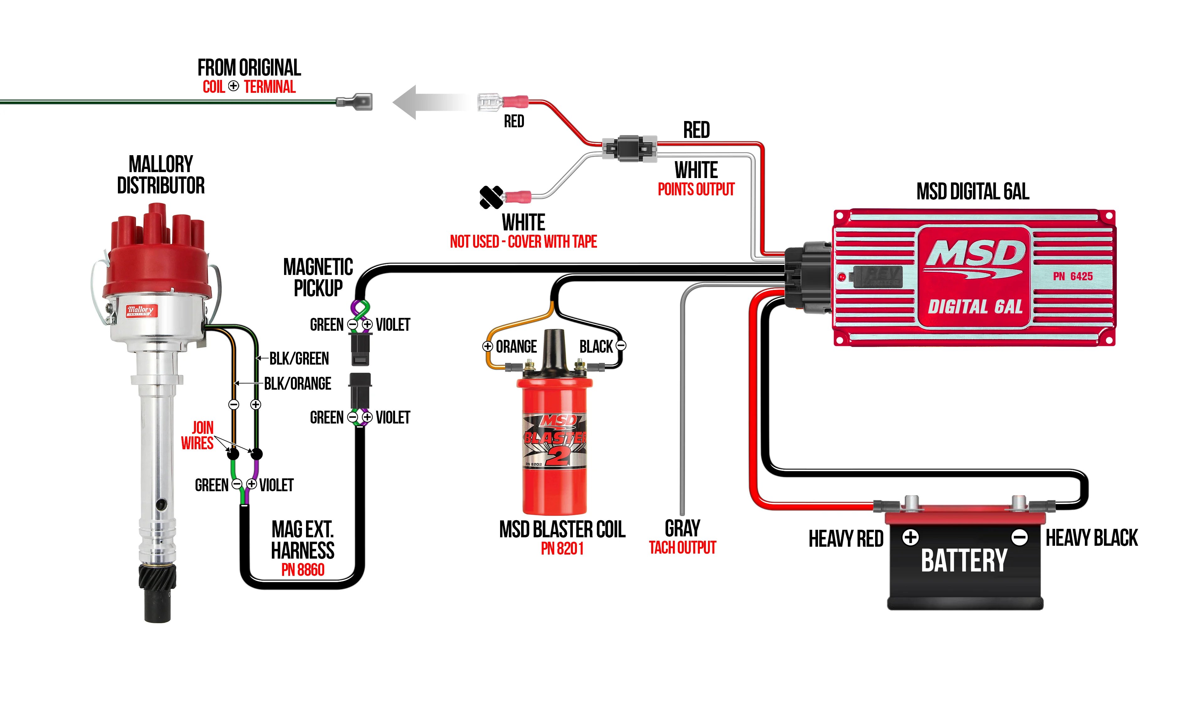 MSD DIGITAL 6AL Capacitive Discharge (CDI) UNIT