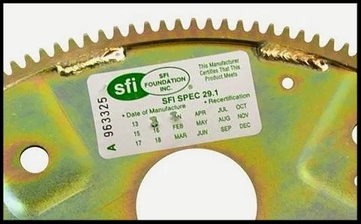 SFI Premium Flexplate SBC/BBC