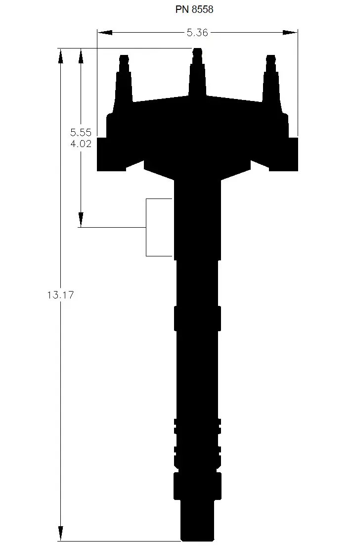 Tall Block Crank Trigger CHEVY V8 DISTRIBUTOR