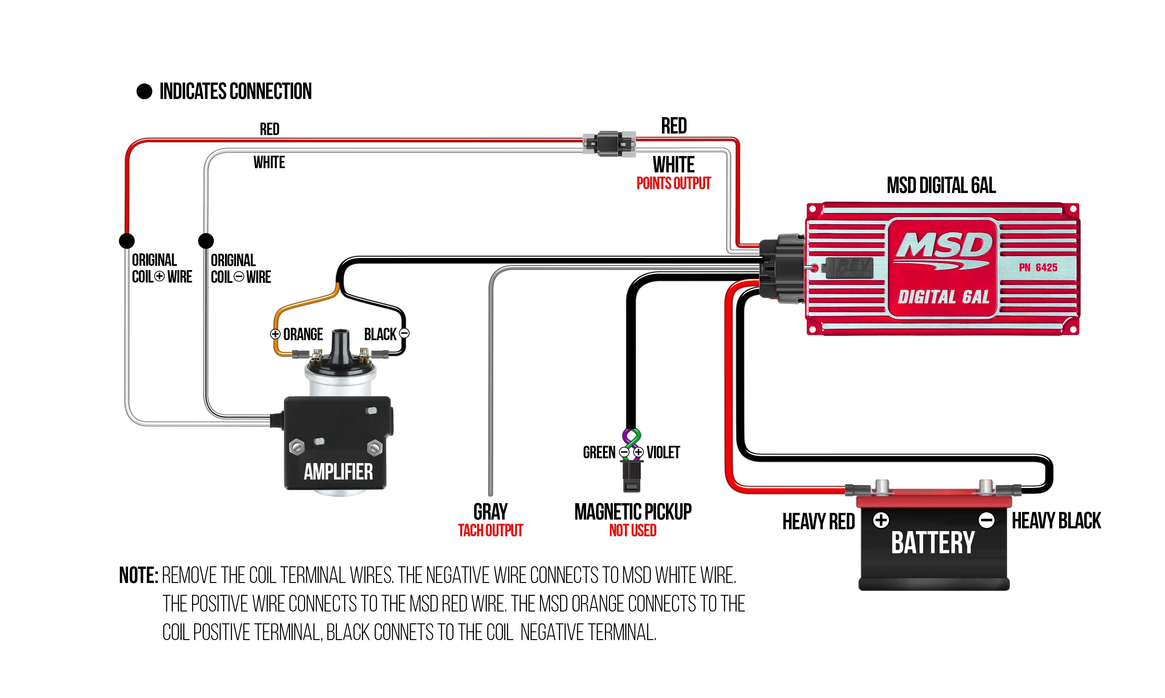 MSD DIGITAL 6AL Capacitive Discharge (CDI) UNIT