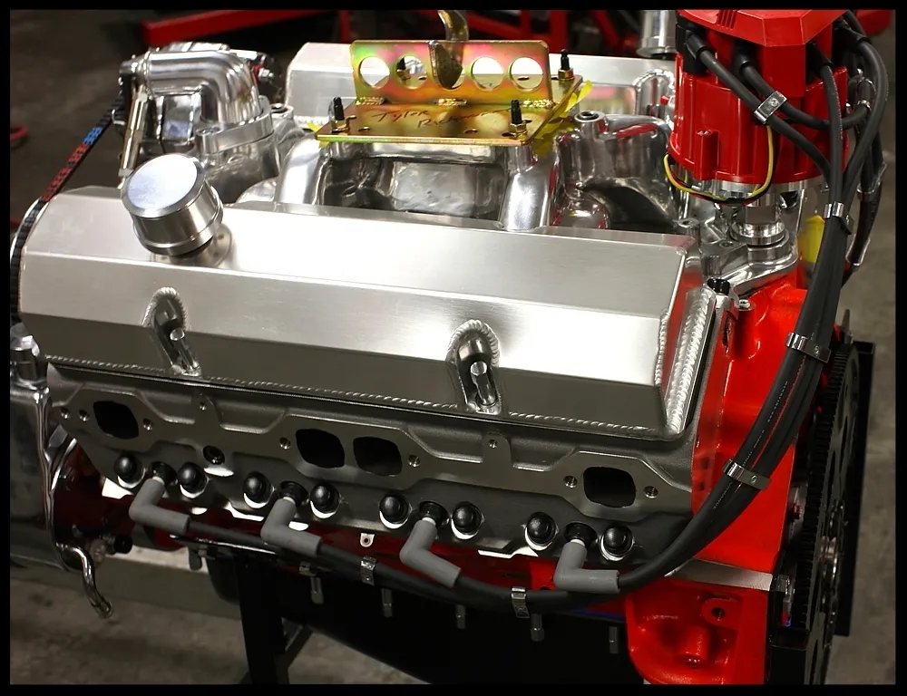 SBC FABRICATED TALL ALUMINUM VALVE COVERS NO ACC. HOLES