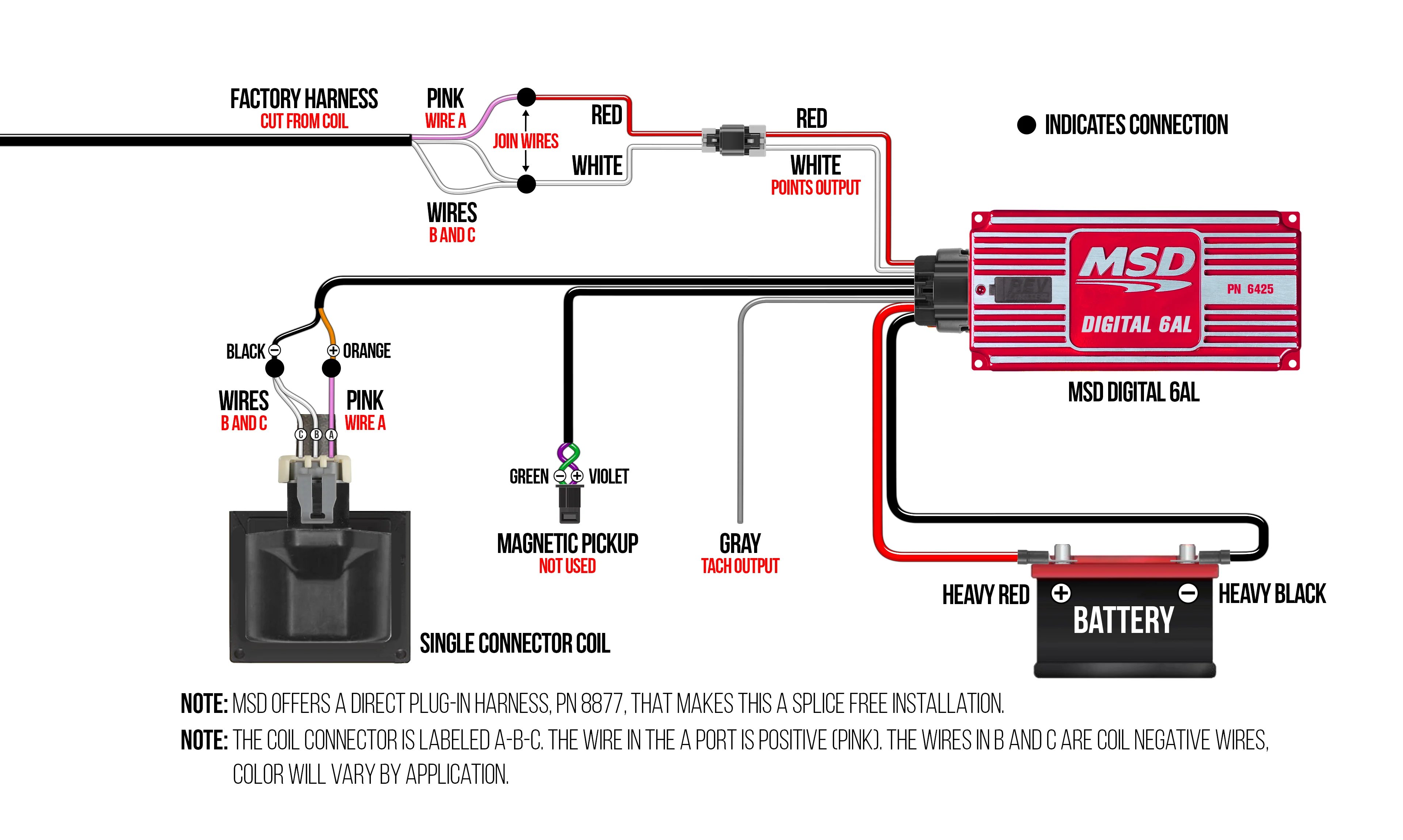 MSD DIGITAL 6AL Capacitive Discharge (CDI) UNIT