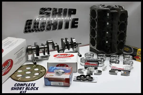 Complete short block engine kit.