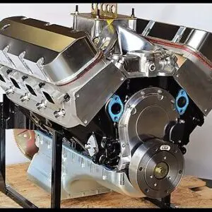 BBC CHEVY 496-505 ENGINE, DART BIG M BLOCK, CRATE MOTOR 674 hp BASE ENGINE