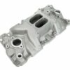 SBC Chevy Qualifier 1957-95 Dual Plane Intake Satin PC22021