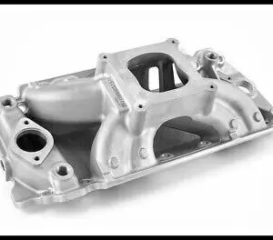 BBC Chevy Speedmaster HiRise Intake Manifold Single Plane Rect Port # 1-147-022