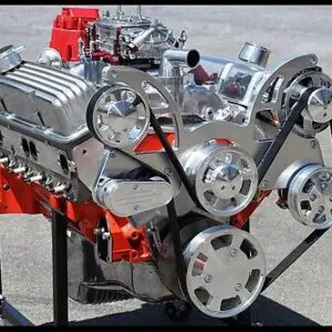 CHEVY SBC TURN KEY 406 STAGE 3.0 AFR HEADS DART BLOCK CRATE MTR 535hp SERPENTINE