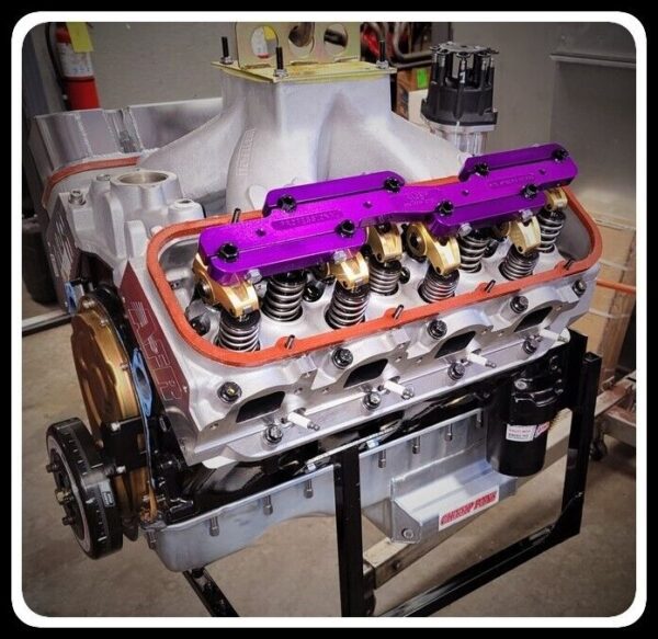 BBC CHEVY 632 STAGE 9.5 TURN KEY MOTOR. DART BLOCK, AFR HEADS 835 hp-SERPENTINE - Image 3