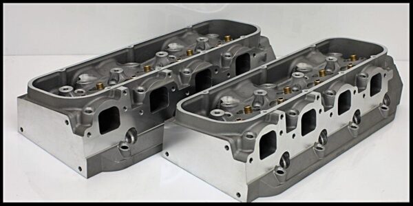 BBC CHEVY 496 540 572 BRAVO 335 REC. PORT 335cc ALUMINUM HEADS BARE SET/PAIR