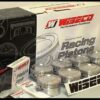 SBC CHEVY 434 WISECO FORGED PISTONS 4.155 BORE -19.5cc RD DISH KP475A3