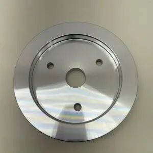 BBC CHEVY ALUMINUM SINGLE GROOVE SWP CRANK PULLEY LOWER SHORT # 8841 CLEARANCE