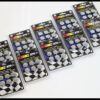 MR GASKET BOLT CAPS CHROME FITS 5/8, 16MM, 17MM BOLT HEADS 8909G BOX OF 10 PACKS