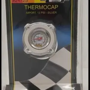 MR GASKET THERMOCAP 13 PSI 30-270 DEGREES F ALUMINUM SILVER PART # 2472S