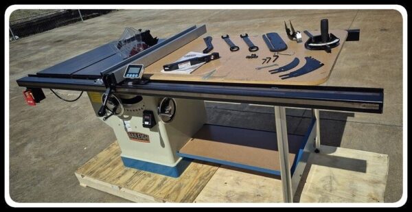 BAILEIGH INDUSTRIAL 12" TABLE SAW SINGLE PHASE 5HP 220 VOLT MODEL # TS-1248P-52 - Image 3