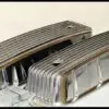 BBC CHEVY ALUMINUM FINNED TALL VALVE COVERS 6280-B - Image 2